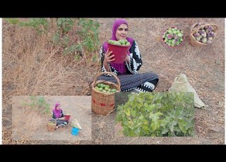  هادي هي مرأة جبلية مكافحة كتطلع لجبل تحت ضلام باش تجيب كرموس هكذا تعيش مرأة جبلية