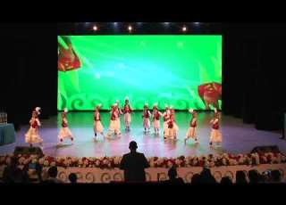 38 Gold Step Народный танец Көктем қыздар