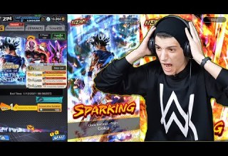 سحب ب 10 الاف جوهرة على بانر الغريزة الفائقة وجيرين والمفاجأة Dragon Ball Legends