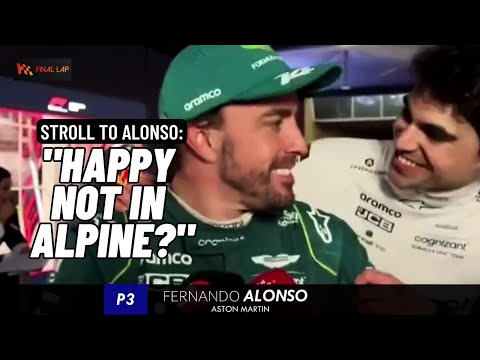 Stroll To Alonso Happy Not In Alpine F1nal Lap