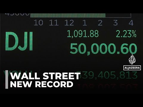 US Stock Market Dow Jones Crosses 50 000 Points In New Record