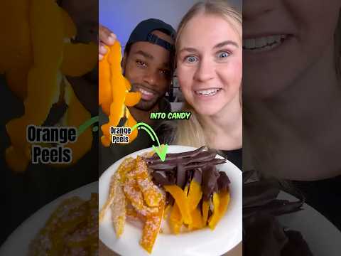 توقف عن هدر قشور البرتقال اصنع حلوى حو ل البقايا إلى وجبات خفيفة