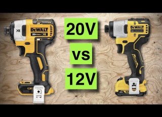  Dewalt Impact Driver Head To Head 12V Vs 20V