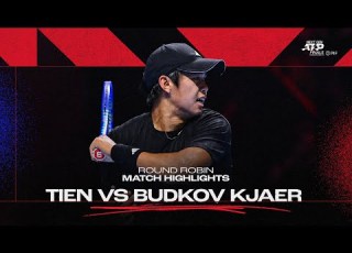 Learner Tien Vs Nicolai Budkov Kjaer Highlights 2025 Next Gen ATP Finals