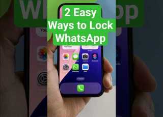 2 Easy Ways To Lock WhatsApp On IPhone Whatsapp App On Iphone Whatsapp On Iphone Whatsapp