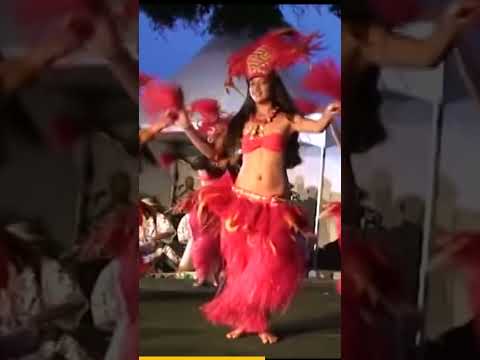 Luau Show In Hawaii Tahitian Dancer Otea Oritahiti Tahitiandancers Shorts