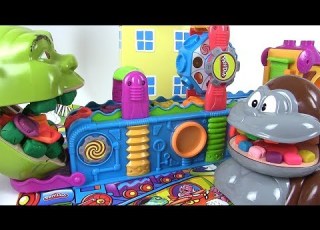  Shrek Et Le Singe Mangent Des Gâteaux Bonbons Play Doh Le Serpentin