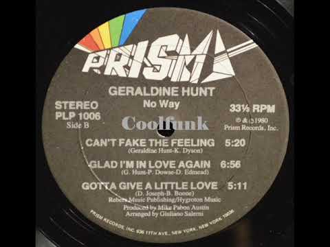 Geraldine Hunt Can T Fake The Feeling R I P Geraldine