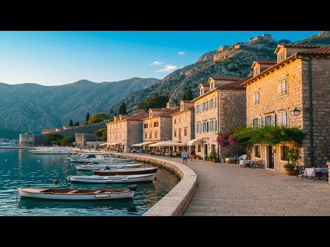 Lepatani And Donja Lastva Montenegro 4K Walking Tour 2025