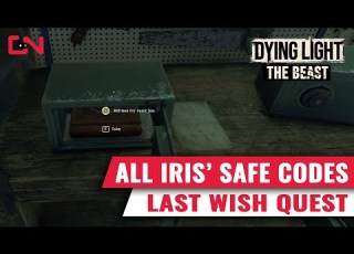 All Iris Safe Codes In Dying Light The Beast Last Wish