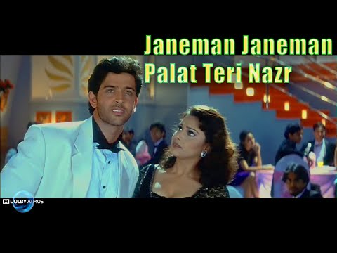 Janeman Janeman Palat Teri Nazar 1080p HD Kaho Naa Pyaar Hai 2000 Hrithik Roshan Ameesha Patel