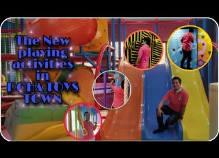 Doha Toys Town New Game Activity Trampoline