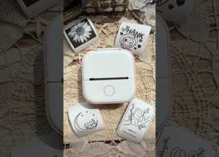 ASMR Unboxing Phomemo T02 Mini Printer Phomemo Asmr Unboxing Printer Fyp Journal Mini