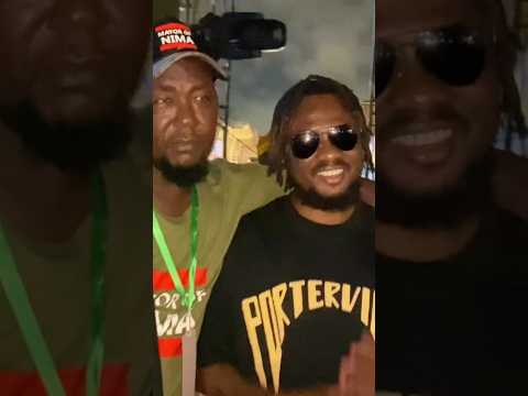 Mayor Of Nima With JJ Gonami Ekpe