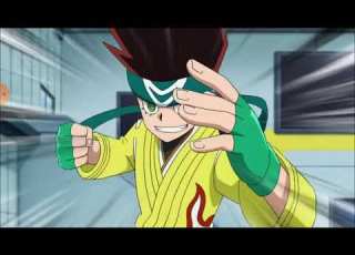 Amane Vs Fumiya Kindo In English Dub Beyblade Burst Rise Episode 2