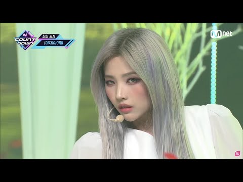舞台中字 210114 여자 아이들 G I DLE HWAA 화 火花 Comeback Stage M COUNTDOWN Chinese Sub