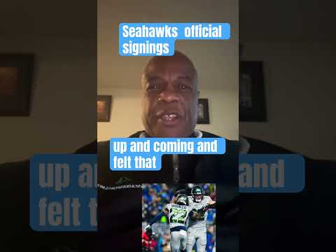 Offizielle Neuverpflichtungen Der Seahawks Seahawks Football