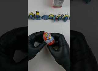 ASMR Minions Kinder Surprise Egg Unboxing
