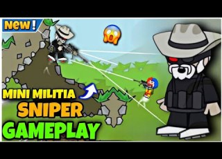 DAY 405 MINI MILITIA CLASSIC BEST SNIPER GAMEPLAY Viralvideo Minimilitia Minimilitiaclassic
