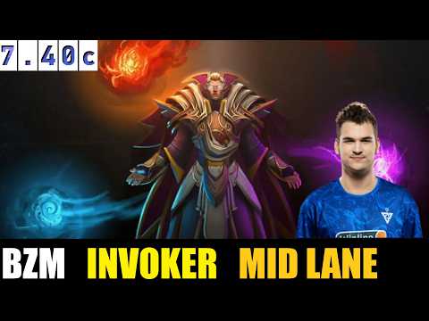 BZM INVOKER MID 7 40c DOTA 2 HIGHEST MMR MATCH Dota2 Dota2gameplay