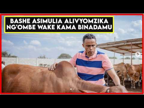 NG OMBE WA HUSSEIN BASHE AZIKWA KAMA BINADAMU Waziri Wizarayakilimo Wizara Hussein Ngombe