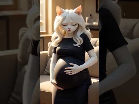 القط مياو لعب بغباوة مع أمه الحامل قصة مؤثرة