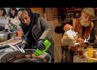 The Legendary Street Food Lady Iran S Oldest Tea House In Tehran Living In IRAN