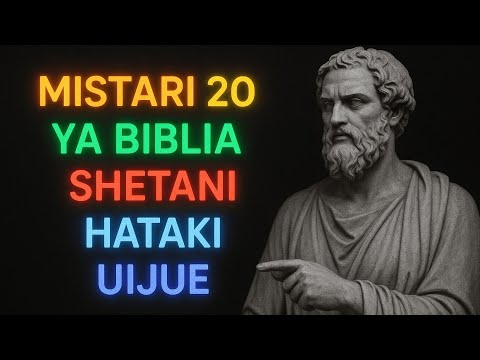 Mistari 20 Ya Biblia Shetani Hataki Uijue Utakuwa Mtu Hatari Dhidi Yake
