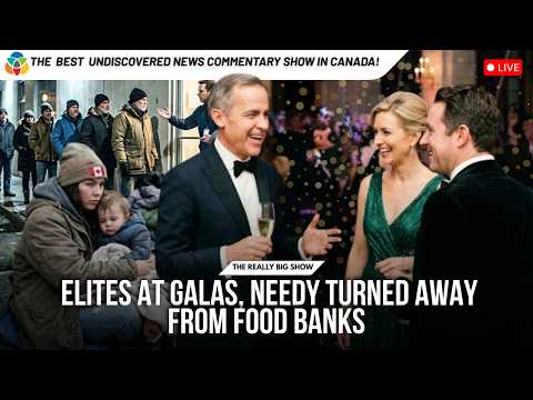 Canada Divided Elites At Galas Needy Turned Away From Food Banks