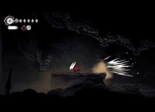 Hollow Knight Silksong Wormways Weaver Gate Entrance Without Double Jump