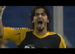 نور صبري يتألق ضربات الجزاء العراق و كوريا 2007