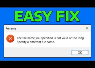  How To Fix The File Name Is Too Long Error