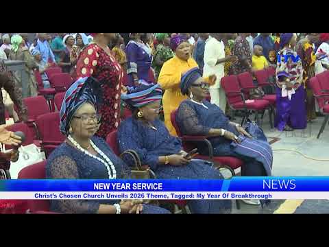 NEW YEAR SERVICE Christ S Chosen Church Unveils 2026 Theme Tagged My Year Of Breakthrough