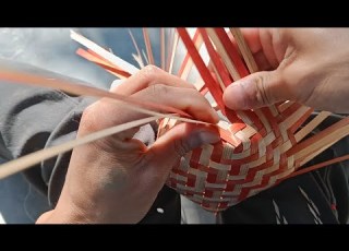 How To Make Craft Bamboo Craft Naga Bamboo Basket Simple And Easy Method Of Making Bamboo Basket