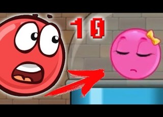Новый КРАСНЫЙ ШАР Шарик нашел любимую мультик игра Детский летсплей 65