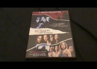 Unboxing I Still Know What You Did Last Summer 3movie Collection DVD