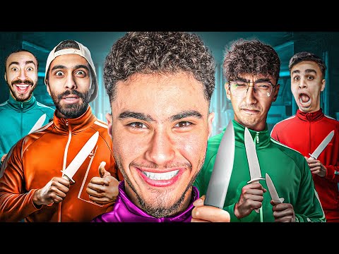 جمعت 10 يوتيوبرز في Among Us 3D الجزء 2