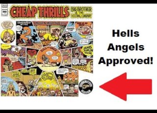  Cheap Thrills Janis Joplin Big Brother The Holding Company Hells Angels Approved