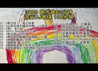  3009 190步频 62分钟 跑步专用曲