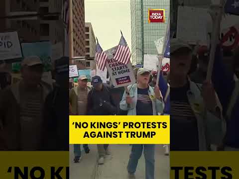 No Kings Protests Across US Rally Against Trump Policies World News Iran War Israel