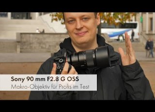  Sony FE 90 Mm F 2 8 G OSS Profi Makro Objektiv Im Test An Der A7R IV Deutsch