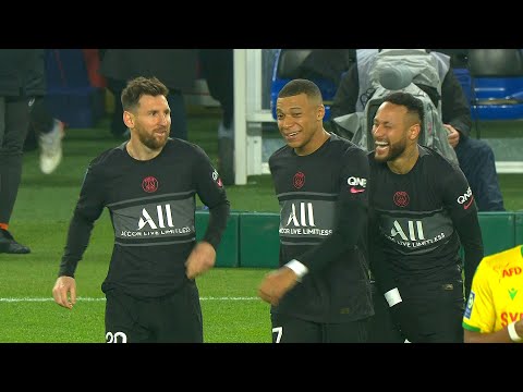 Messi Neymar Mbappe Best Performance Together