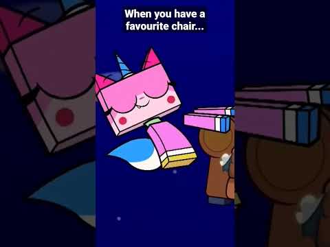 Favourite Chair Unikitty Cartoon Network UK Shorts Animation Cartoons