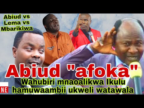 Abiud Awafokea Vikali Wahubiri Wanaoalikwa Ikulu Lema Awashangaa Mbarikiwa Atoa Jibu Ni Kwa Nini Abiud Awafokea Vikali Wahubiri Wanaoalikwa Ikulu Lema Awashangaa Mbarikiwa Atoa Jibu Ni Kwa Nini