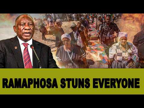 RAMAPHOSA DEMANDS FULL RETURN OF STOLEN AFRICAN GOODS BY COLONIALISTS