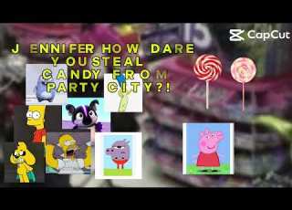  Peppa Pig They Telling Her How Dare You Steal Candies From The Store Jenniferpig Peppapig