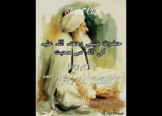 Hazrat Shibli Ke Waqiat Pir Zulfiqar Ahmad