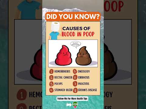 Causes Of Blood In Poop