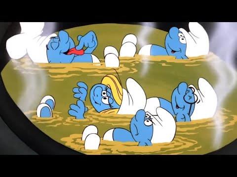 Suppe À La Schlumpf Die Schlümpfe