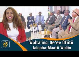  Walta Insi Qe Ee Ofiitii Jalqaba Maatii Waliin